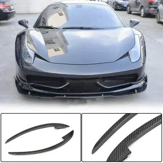 Extensii Bara Fata V2 (2011-2013, Carbon) Ferrari 458 Italia 2009-2015 foto 1