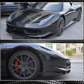 Extensii Bara Fata V2 (2011-2013, Carbon) Ferrari 458 Italia 2009-2015 foto 4