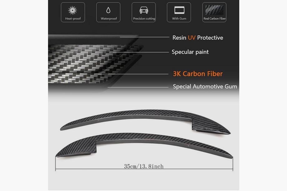 Ferrari 458 Italia 2009-2015 Extensii Bara Fata V2 (2011-2013, Carbon) Foto 6