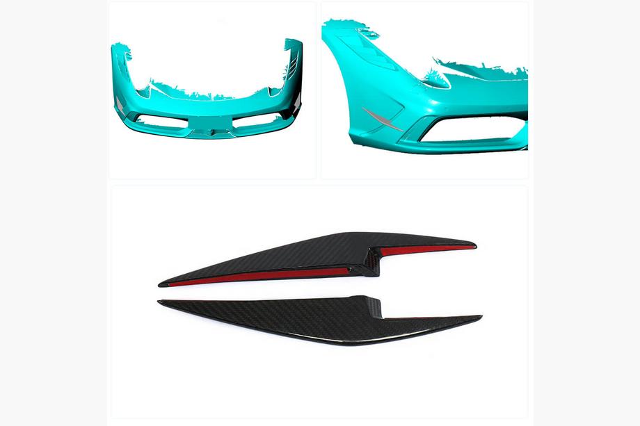 Ferrari 458 Italia 2009-2015 Capace Bara Fata Carbon (2014-2015) Foto 2
