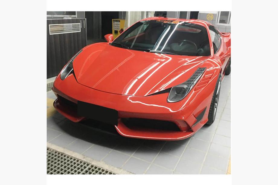 Ferrari 458 Italia 2009-2015 Capace Bara Fata Carbon (2014-2015) Foto 3