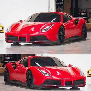 Flaps Bara Fata Carbon (2015-2019) Ferrari 488 GTB 2015-2019 foto 2