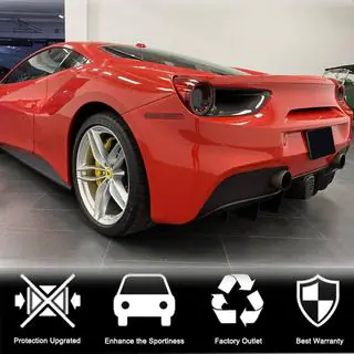Capace Stopuri Spate (2015-2017, Carbon) Ferrari 488 GTB 2015-2019 foto 2