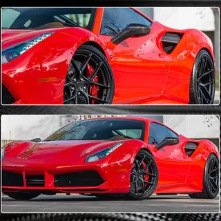 Capace aripi spate carbon (2015-2019) Ferrari 488 GTB 2015-2019 foto 4