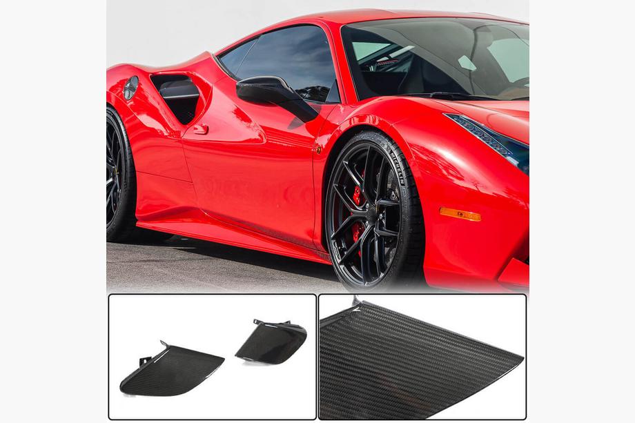Ferrari 488 GTB 2015-2019 Capace aripi spate carbon (2015-2019) Foto 1