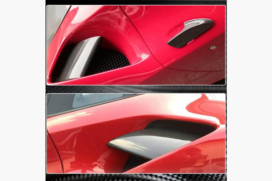 Ferrari 488 GTB 2015-2019 Capace aripi spate carbon (2015-2019) Foto 3