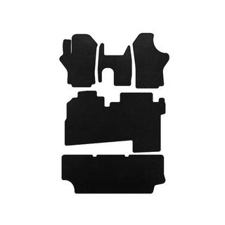 Covorase EVA (2004-2007, 3 randuri, 8 locuri, Negru) Hyundai H200, H1, Starex 1998-2007