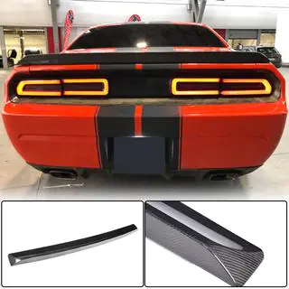 Spoiler (2008-2014, Carbon) Dodge Challenger 2008-2023 foto 2