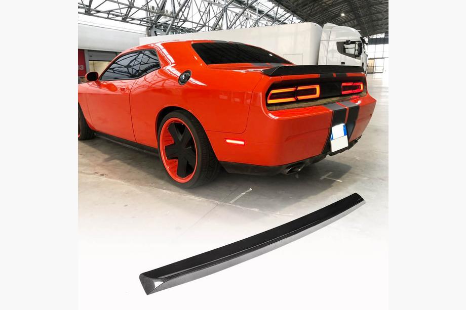 Dodge Challenger 2008-2023 Spoiler (2008-2014, Carbon) Image