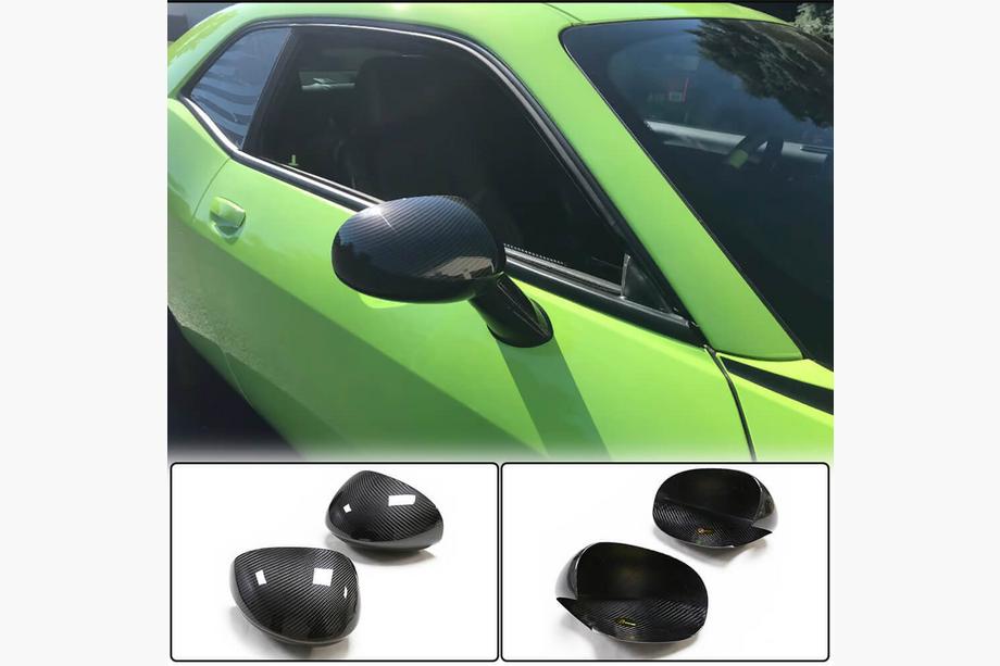 Dodge Challenger 2008-2023 Capace Oglinzi (Carbon) Image