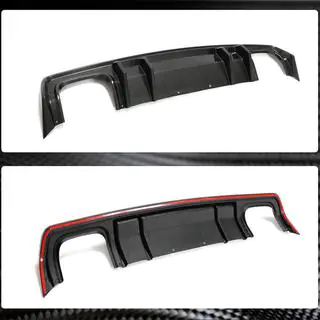 Difuzor bara spate (2015-2023, Carbon) Dodge Challenger 2008-2023 foto 4
