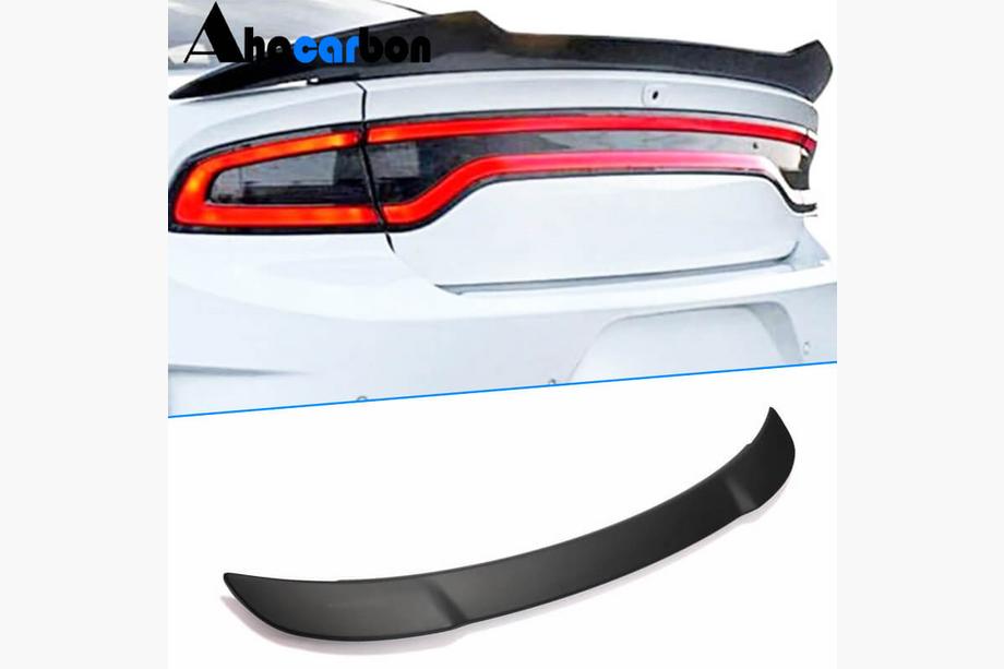 Dodge Charger 2010-2023 Spoiler (2015-2023, Plastic) Image
