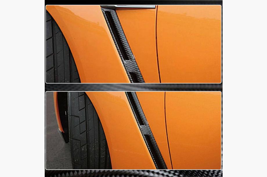 Nissan GT-R 2008-2025 Capace aripi fata carbon (2009-2015) Foto 3