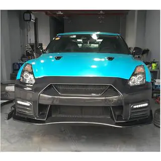 Bara fata (2009-2015, Carbon) Nissan GT-R 2008-2025 foto 3