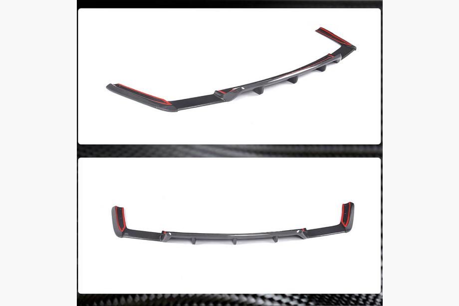 Maserati Ghibli 2013-2023 Difuzor Bara Spate (pentru Base 2018-2020, Carbon) Foto 3