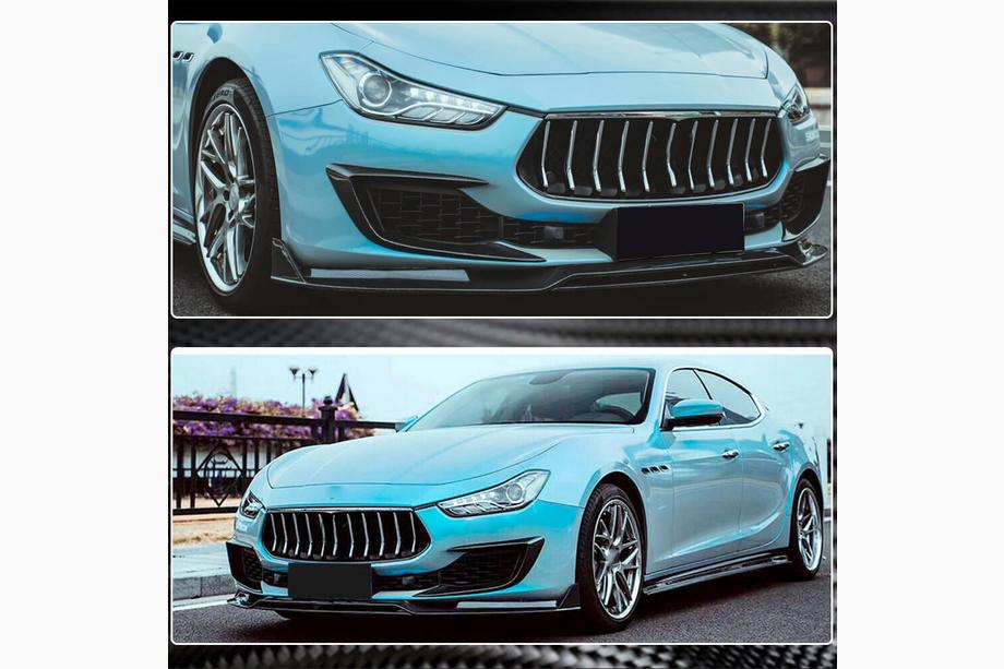 Maserati Ghibli 2013-2023 Capace Bara Fata Carbon (pentru Base 2018-2020) Foto 5