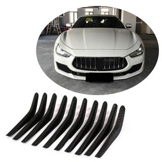 Capace grila fata (pentru Base/S/S Q4 2018-2020, Carbon) Maserati Ghibli 2013-2023 foto 1