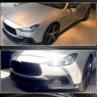 Capace Bara Fata Carbon (pentru Base/S/S Q4 2013-2017) Maserati Ghibli 2013-2023 foto 3