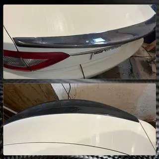Spoiler spate (Cabriolet, 2011-2013, Carbon) foto 3