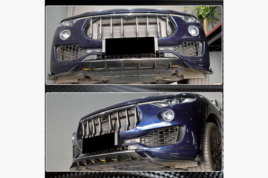 Maserati Levante 2016- Prelungire bara fata Lip V1 (pentru Base/S, carbon) Foto 5