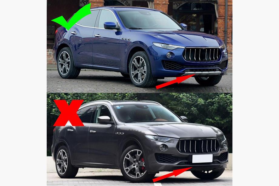 Maserati Levante 2016- Prelungire bara fata Lip V1 (pentru Base/S, carbon) Foto 7