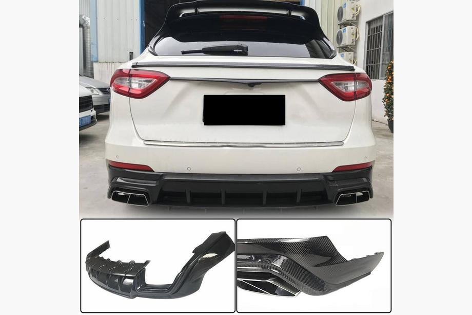 Maserati Levante 2016- Difuzor Bara Spate V1 (pentru Base/S, Carbon) Image
