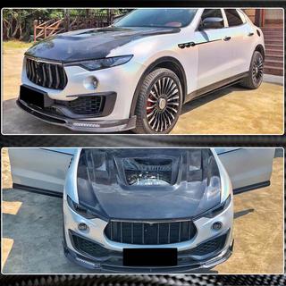 Prelungire bara fata Lip V2 (pentru Base/S, Carbon) Maserati Levante 2016- foto 3
