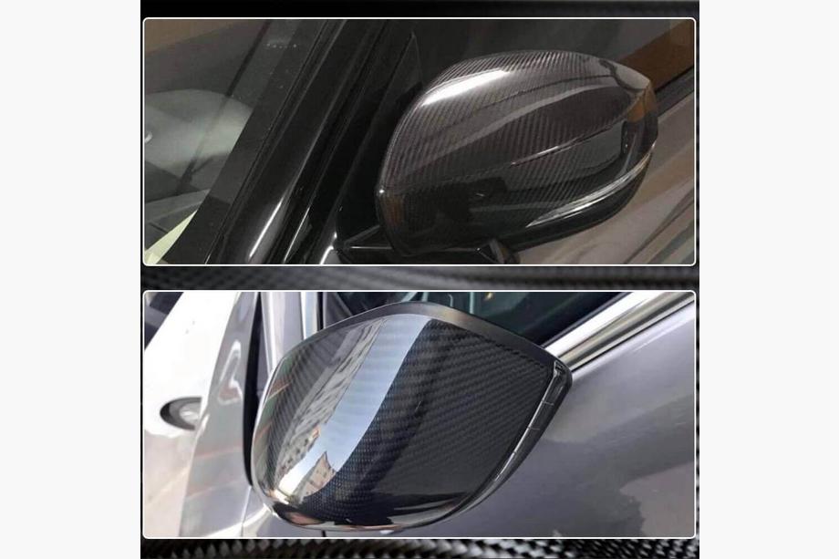 Maserati Quattroporte 2013-2023 Capace Oglinzi (2013-2017, Carbon) Foto 4