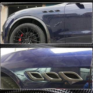 Capace aripi fata carbon (2013-2017) Maserati Quattroporte 2013-2023 foto 3