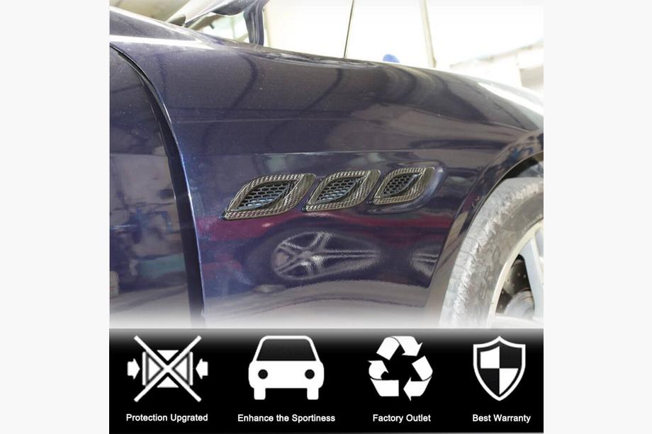 Maserati Quattroporte 2013-2023 Capace aripi fata carbon (2013-2017) Foto 2