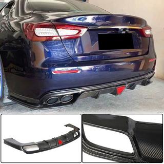 Difuzor Bara Spate V1 pentru S/S Q4 2017-2020 Carbon Maserati Quattroporte 2013-2023 foto 1