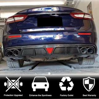 Difuzor Bara Spate V1 pentru S/S Q4 2017-2020 Carbon Maserati Quattroporte 2013-2023 foto 2
