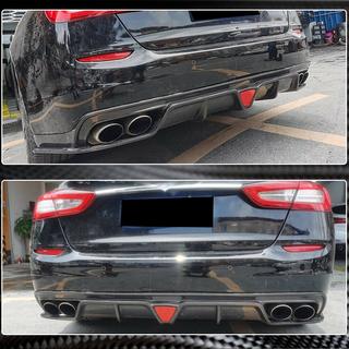 Difuzor Bara Spate V1 pentru S/S Q4 2017-2020 Carbon Maserati Quattroporte 2013-2023 foto 3