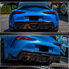 Toyota Supra 2019- Capac bara spate carbon foto 3