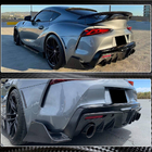 Toyota Supra 2019- Capac bara spate carbon foto 4