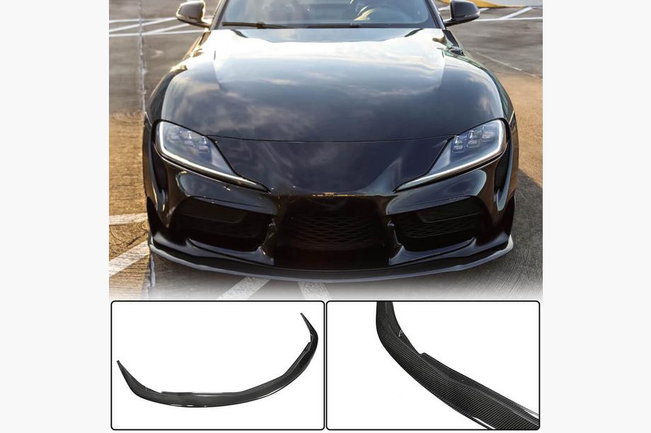 Toyota Supra 2019- Prelungire bara fata Lip V1 (Carbon) Foto 2
