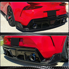 Toyota Supra 2019- Difuzor Bara Spate V2 (Carbon) foto 4