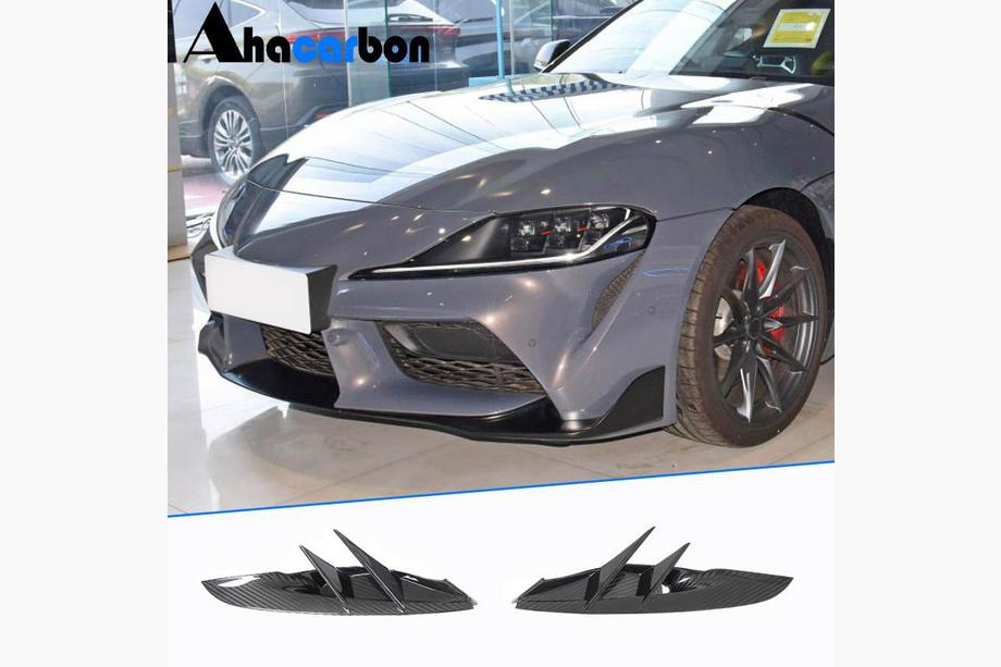 Toyota Supra 2019- Lip bara fata (Carbon) Foto 1