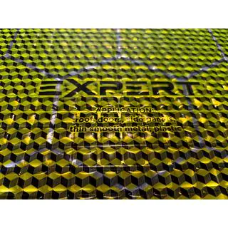 Folie antivibratii ULTIMATE EXPERT COLD GOLD 2,1 mm (50x35 cm) foto 4