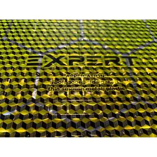 Folie antivibratii ULTIMATE EXPERT COLD GOLD 2,1 mm (50x35 cm) foto 2