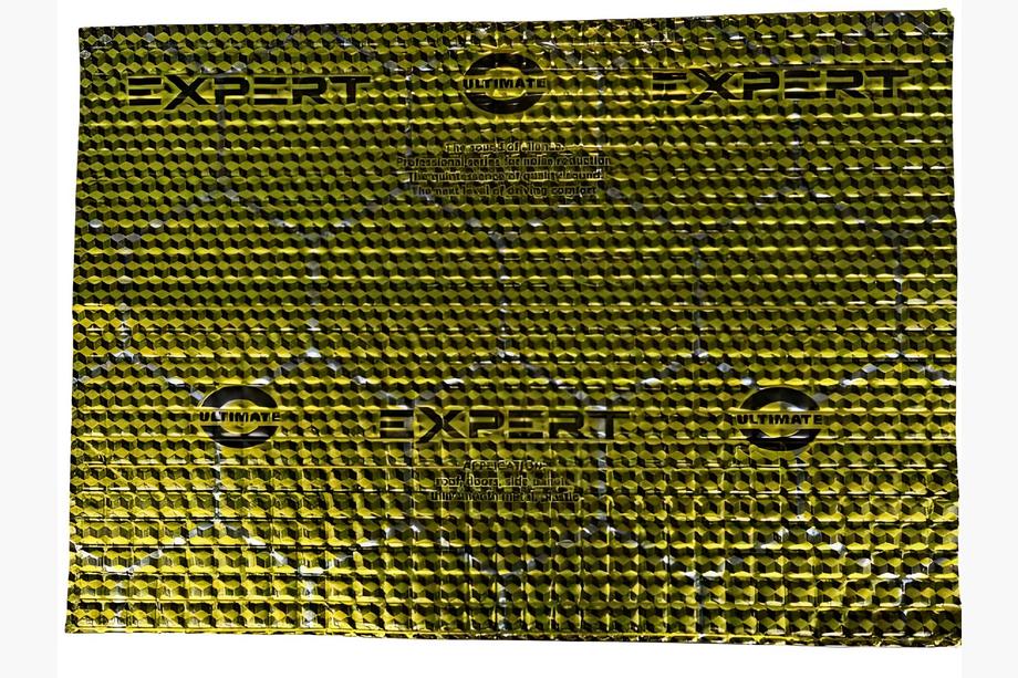 Folie antivibratii ULTIMATE EXPERT COLD GOLD 2,1 mm (50x35 cm) Foto 6