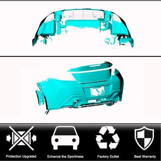 Difuzor Bara Spate V2 (2021-2023, Carbon) foto 2