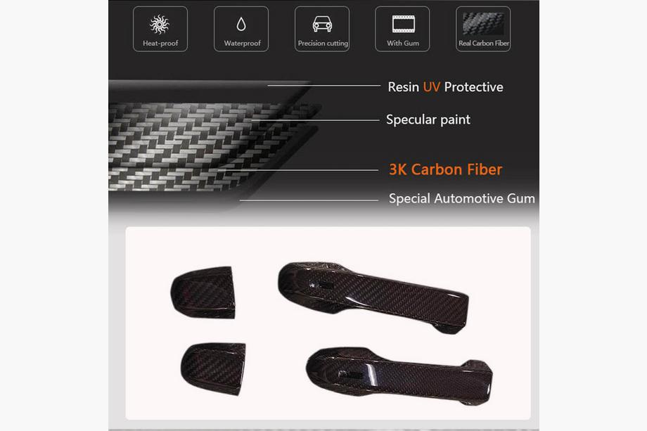 Subaru BRZ 2021- Capace manere usa Carbon Foto 3