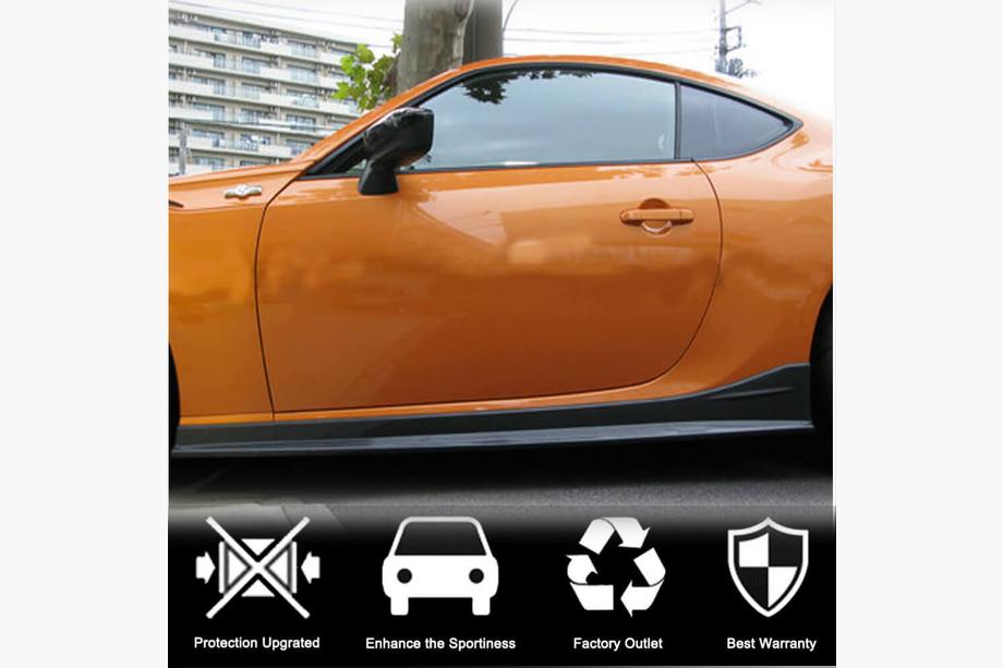 Subaru BRZ 2012-2021 Praguri Laterale V2 (Carbon) Foto 2