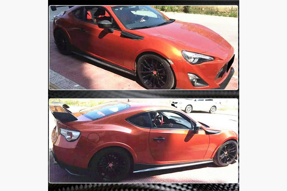 Subaru BRZ 2012-2021 Praguri Laterale V2 (Carbon) Foto 3