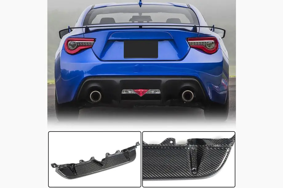 Subaru BRZ 2012-2021 Difuzor Bara Spate V1 (Carbon) Foto 1