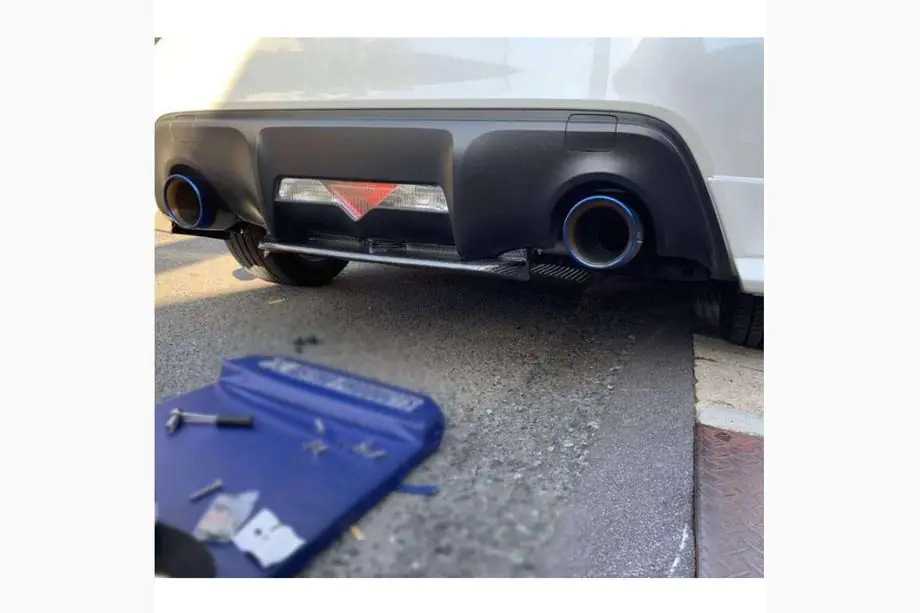 Subaru BRZ 2012-2021 Difuzor Bara Spate V1 (Carbon) Foto 3