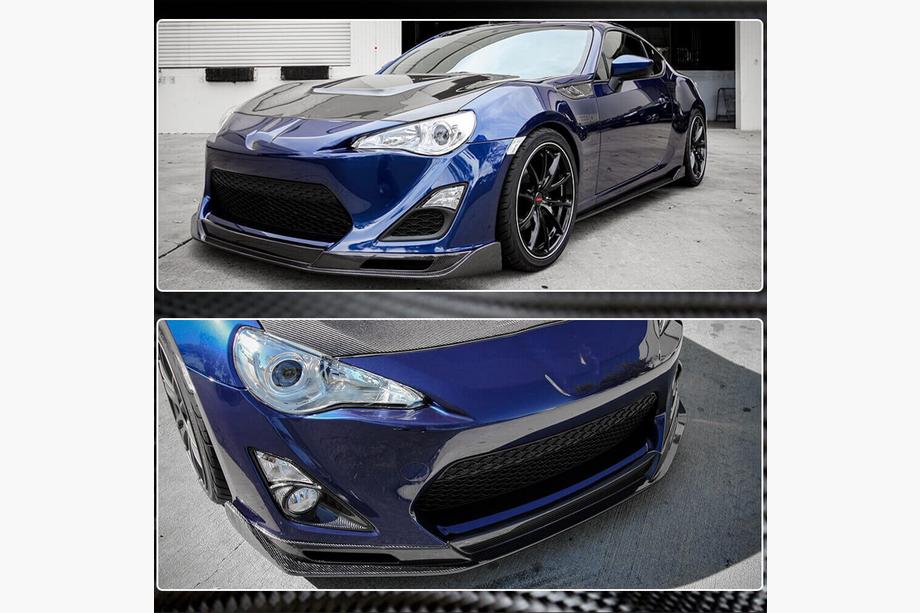 Subaru BRZ 2012-2021 Lip Bara Fata (Carbon) Foto 4