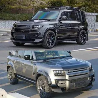 Lip bara fata (Carbon) Land Rover Defender 2019- foto 2