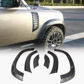 Evazari aripi (Bushwacker, 6 buc, carbon) Land Rover Defender 2019- foto 1